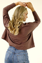 Dusty Mauve Nano Cotton Jumper - SALE