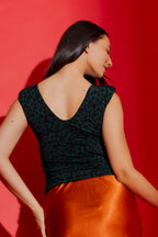 Jade Animal Jersey Lust Cami Jade Animal