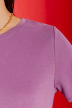 Orchid Crew Neck T-Shirt