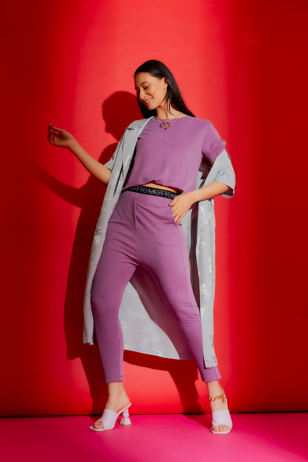 Orchid Crew Neck T-Shirt