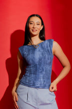 Chambray Jersey Lust Cami