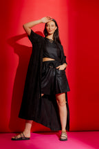Black Sparkle Cargo Short