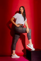 Grey Animal Drawstring Cargo Pant Grey Animal