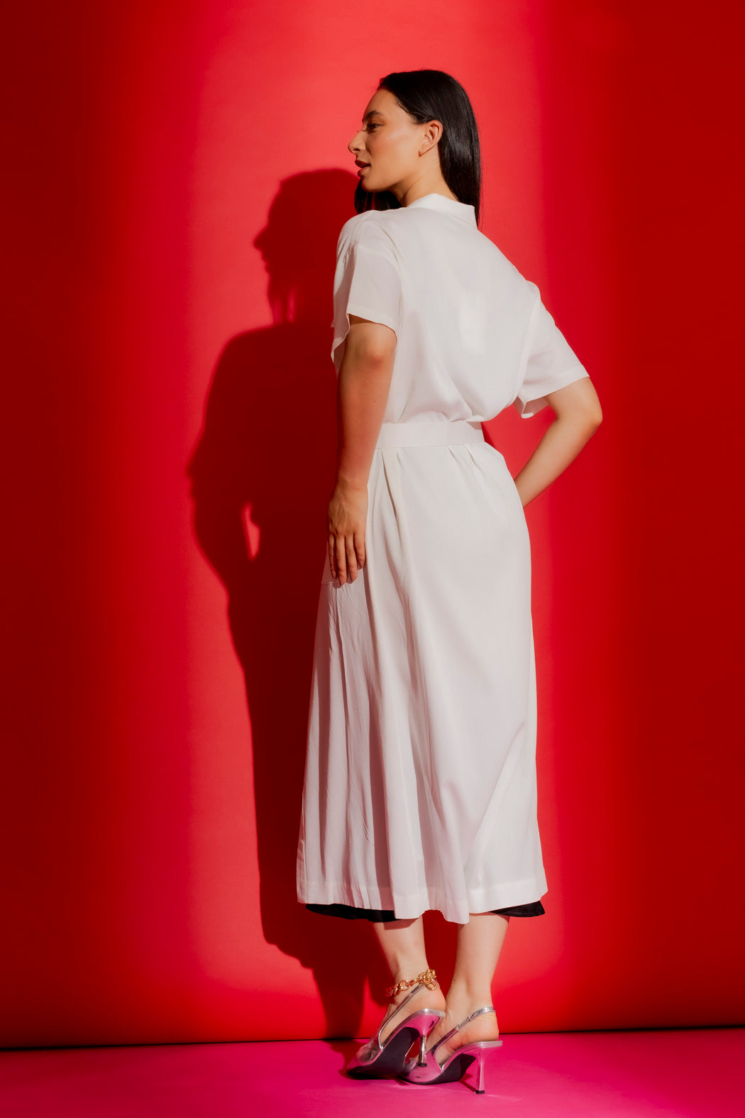 White Shirt Dress