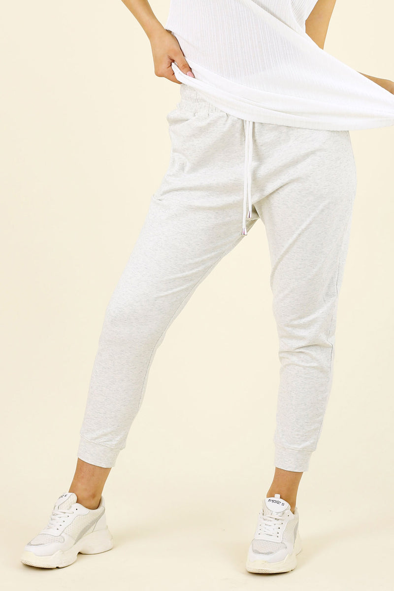 Ivory Marle Nano Cotton Lounge Pant - SALE