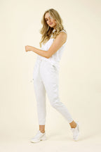 Ivory Marle Nano Cotton Lounge Pant - SALE