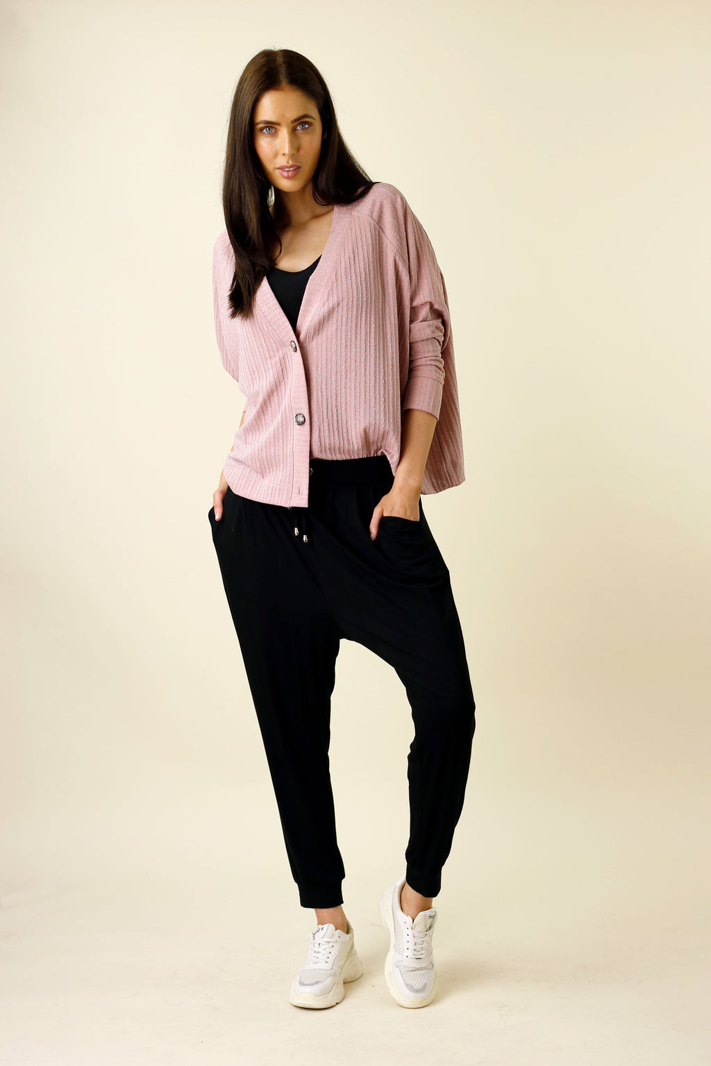 Pink Twinkle Crop Cardi - SALE