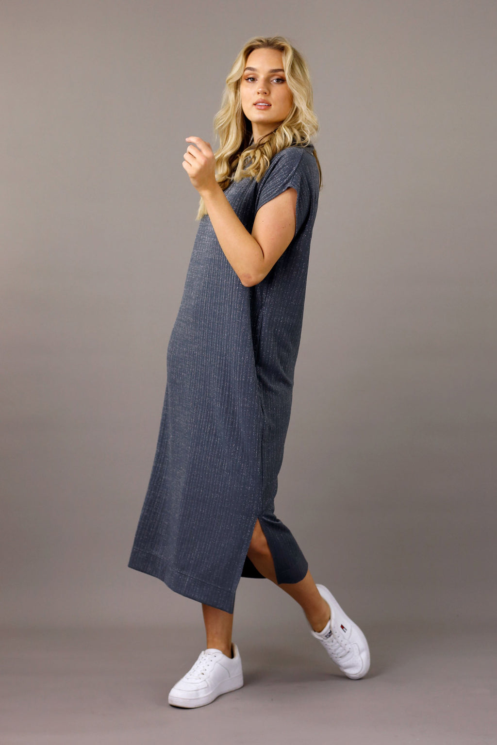 Grey Twinkle Maxi Dress - SALE