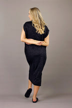 Black Twinkle Maxi Dress - SALE