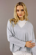 Silver Nano Cotton Jumper - SALE