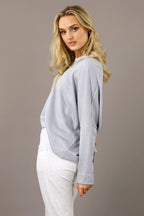Silver Nano Cotton Jumper - SALE