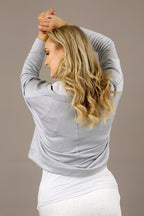Silver Nano Cotton Jumper - SALE