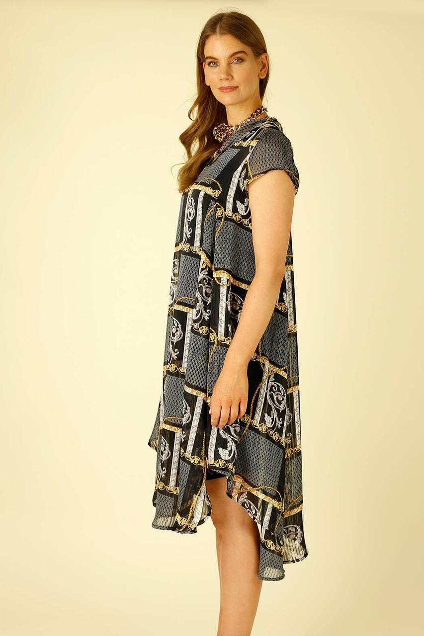 Ornate Baby Cowl Dress