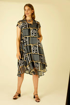 Ornate Baby Cowl Dress