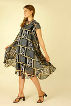 Ornate Baby Cowl Dress