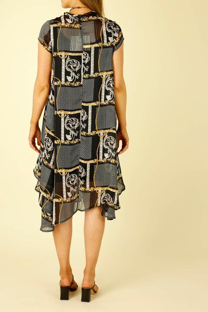 Ornate Baby Cowl Dress