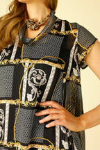 Ornate Baby Cowl Dress