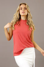 Watermelon Shan Rib Cami - SALE