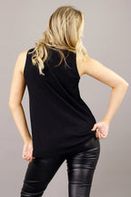 Black Shan Rib Cami - SALE