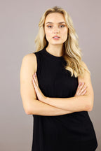 Black Shan Rib Cami - SALE