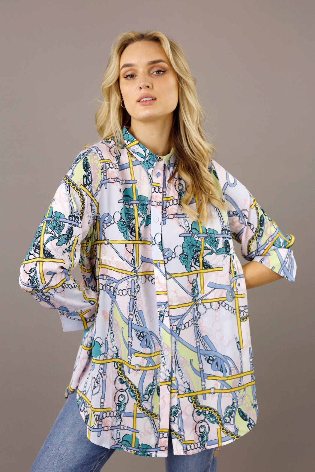 Pastel Chain Nano Maddison Shirt - FINAL SALE