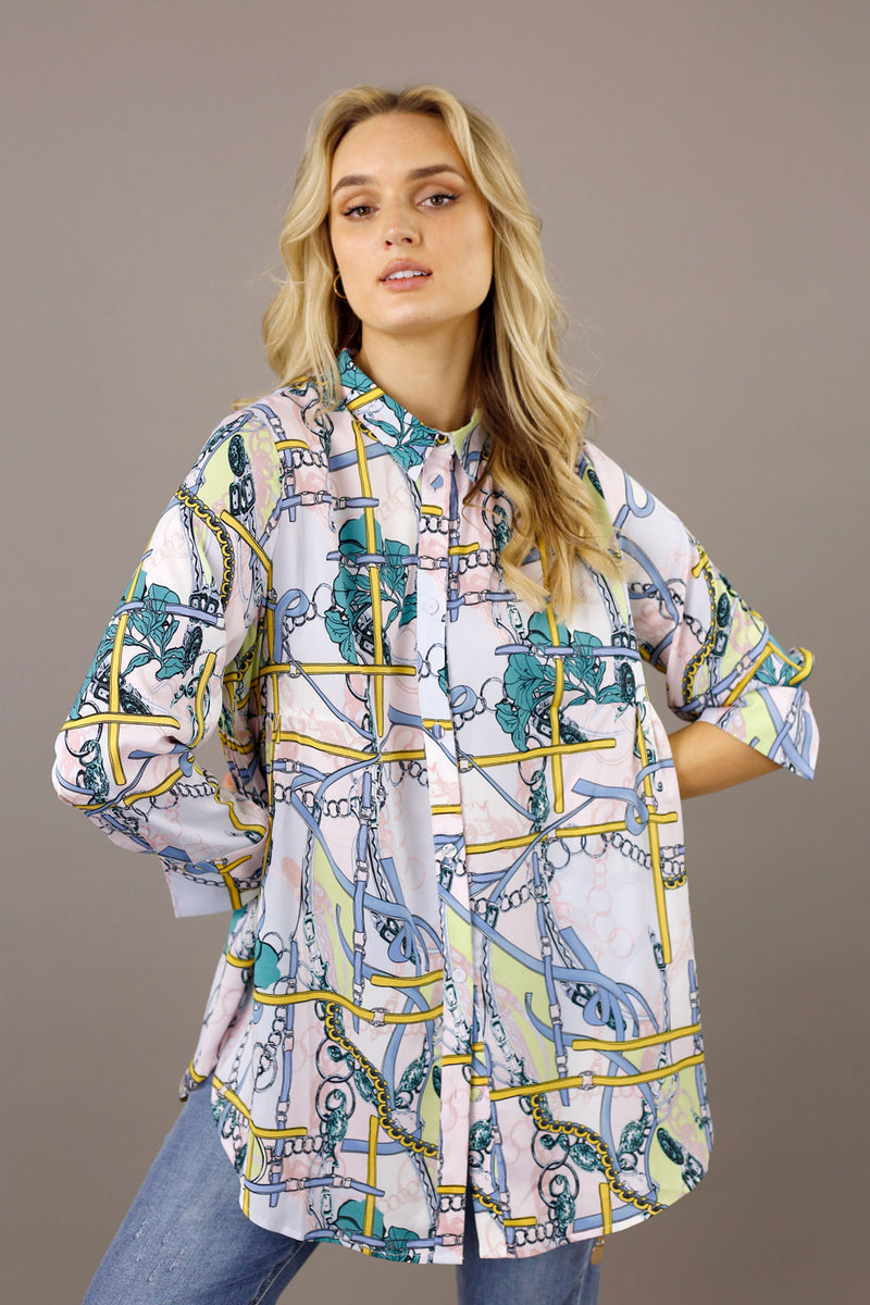 Pastel Chain Nano Maddison Shirt - FINAL SALE