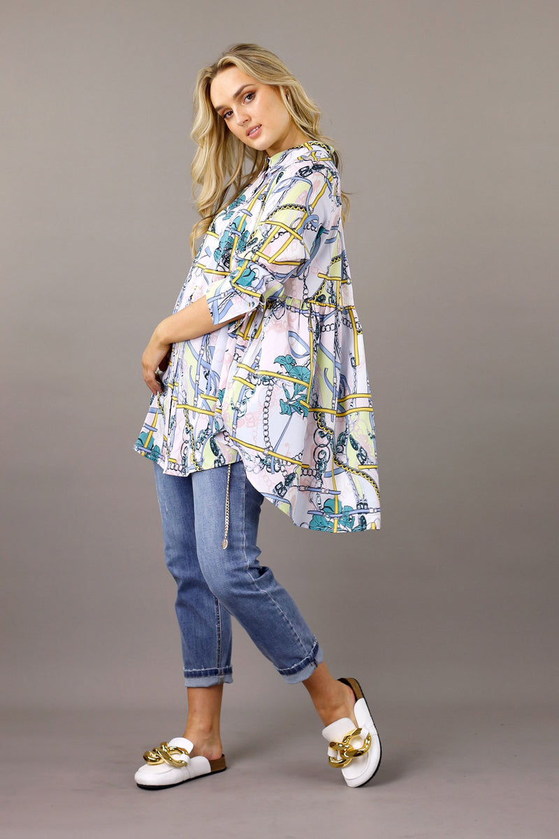 Pastel Chain Nano Maddison Shirt - FINAL SALE