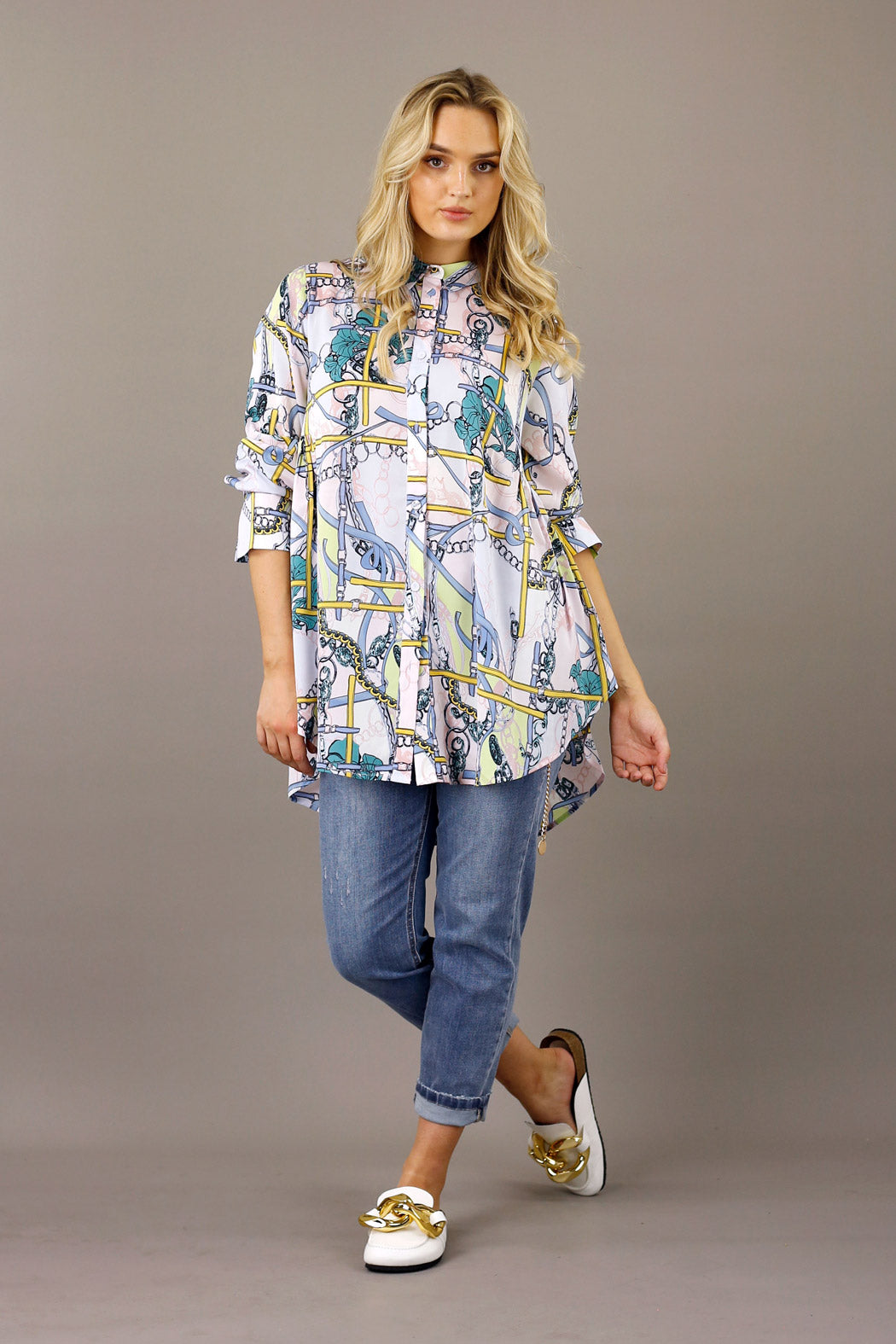 Pastel Chain Nano Maddison Shirt - FINAL SALE