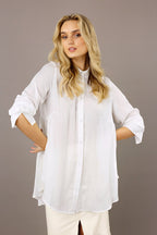 White Seta Maddison Shirt - SALE