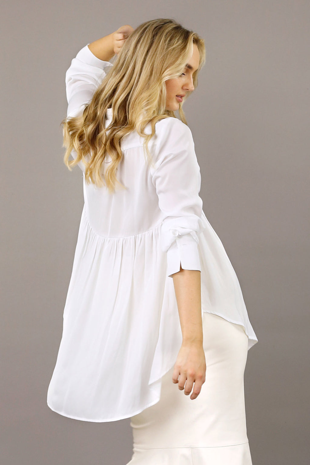 White Seta Maddison Shirt - SALE
