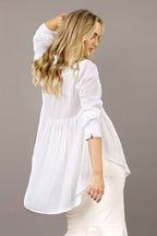 White Seta Maddison Shirt - SALE