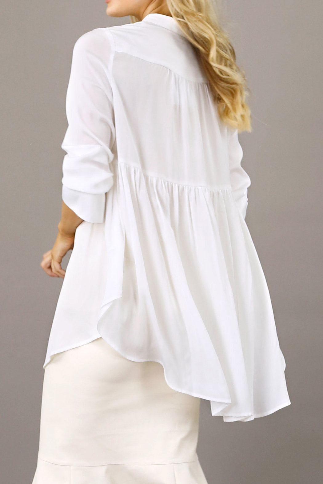 White Seta Maddison Shirt - SALE