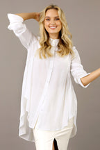 White Seta Maddison Shirt - SALE