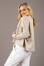 Silver Chain Knit Cardigan - FINAL SALE