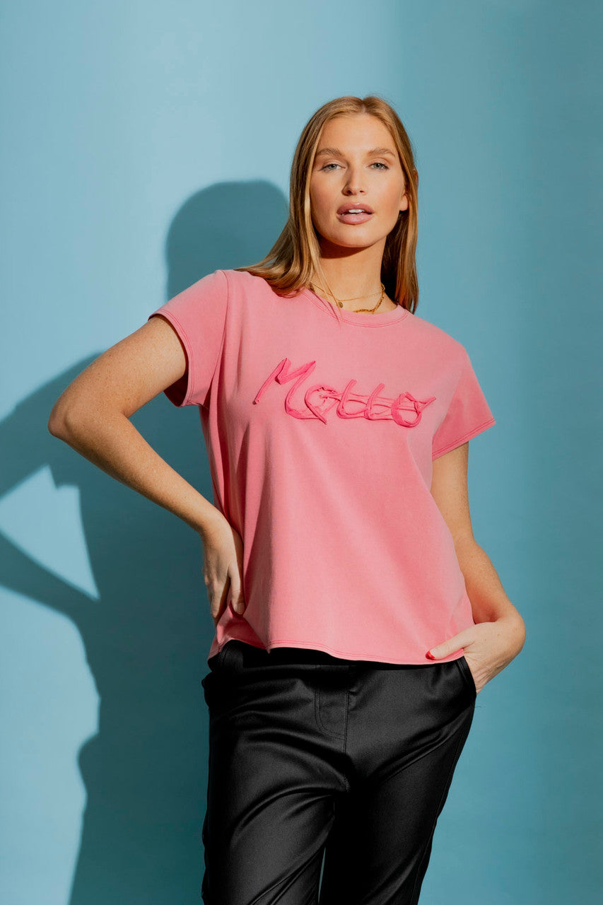 Pink Washed Cornelli T-Shirt