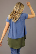 Denim Twinkle Bell Tee - SALE