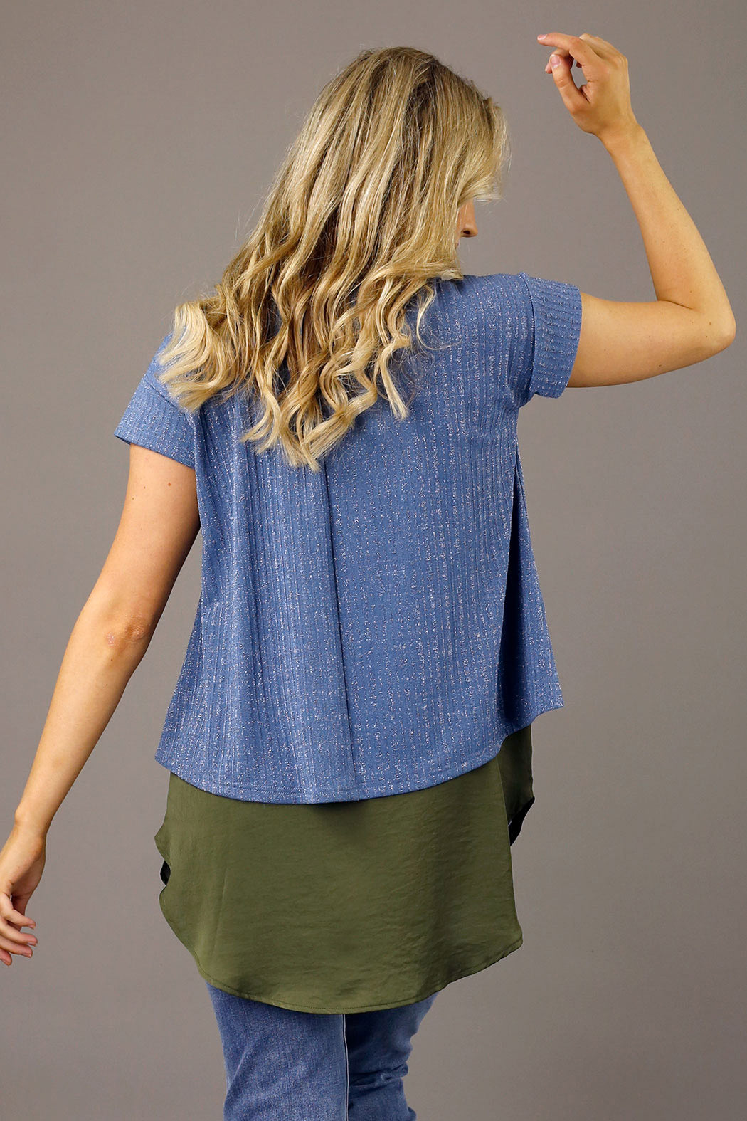 Denim Twinkle Bell Tee - SALE