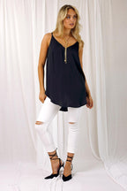 Black Seta Effortless Cami - SALE