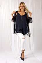 Black Seta Effortless Cami - SALE