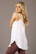 White Seta Effortless Cami - SALE