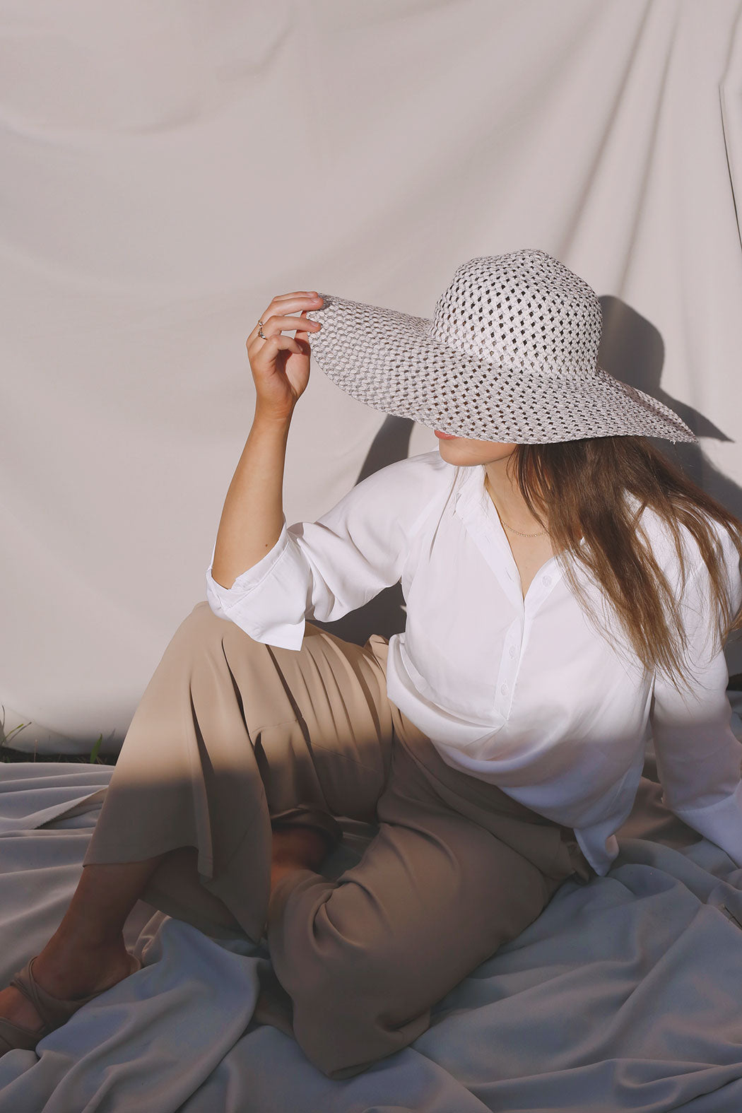 White Seta Darling Shirt - SALE