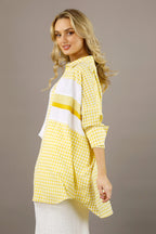 Yellow Nano Panel Shirt - SALE