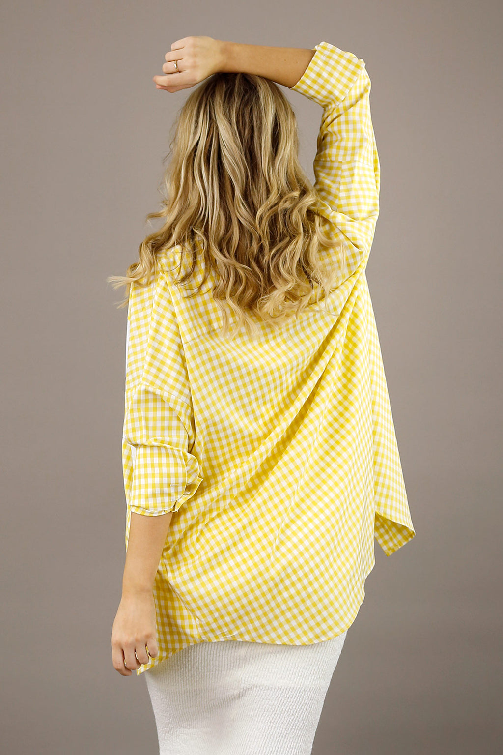 Yellow Nano Panel Shirt - SALE