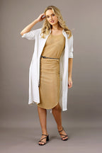 Ivory Soft Touch Empire Shirt - SALE