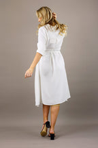 Ivory Soft Touch Empire Shirt - SALE