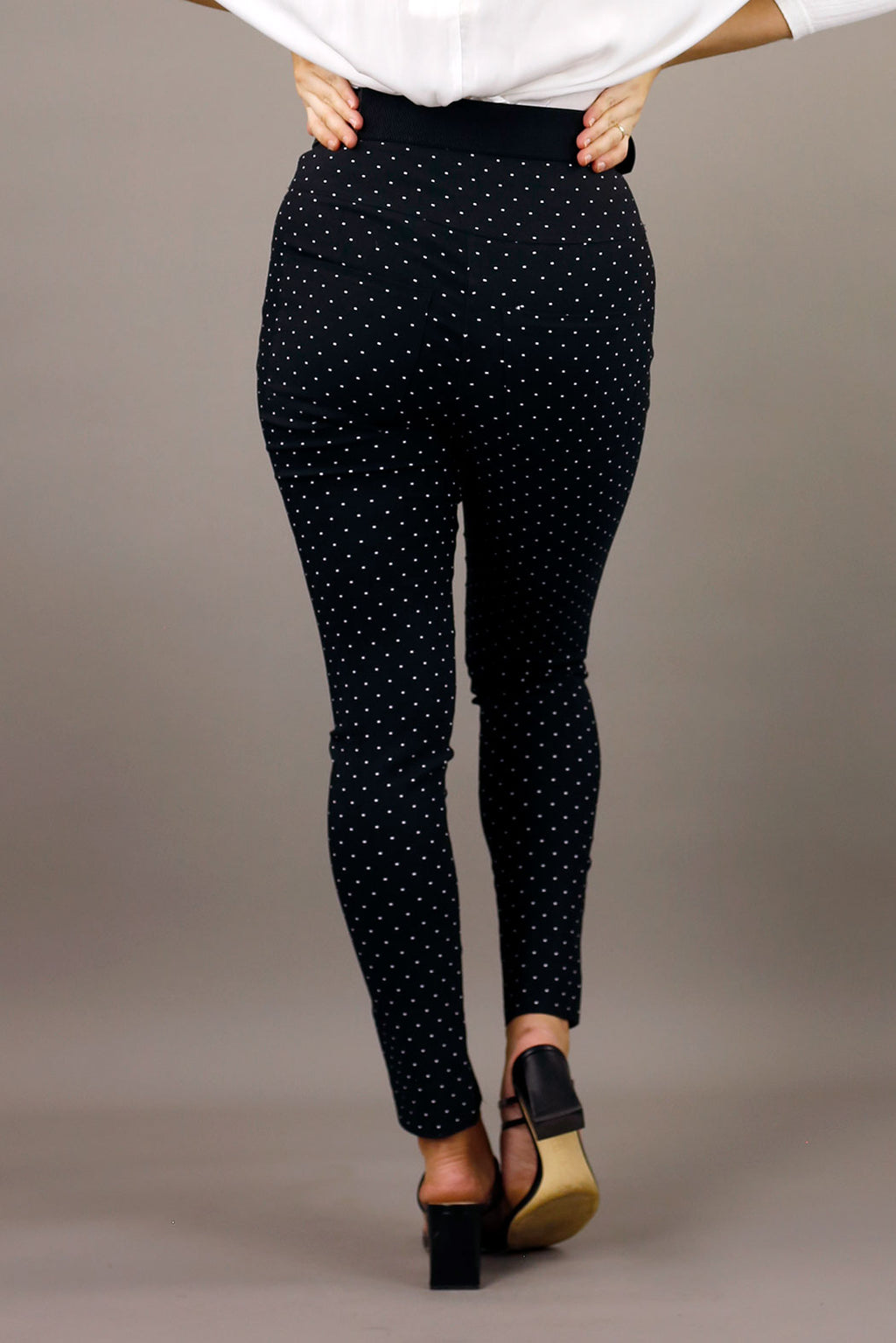 Black Spot Bengaline Split Pant - SALE