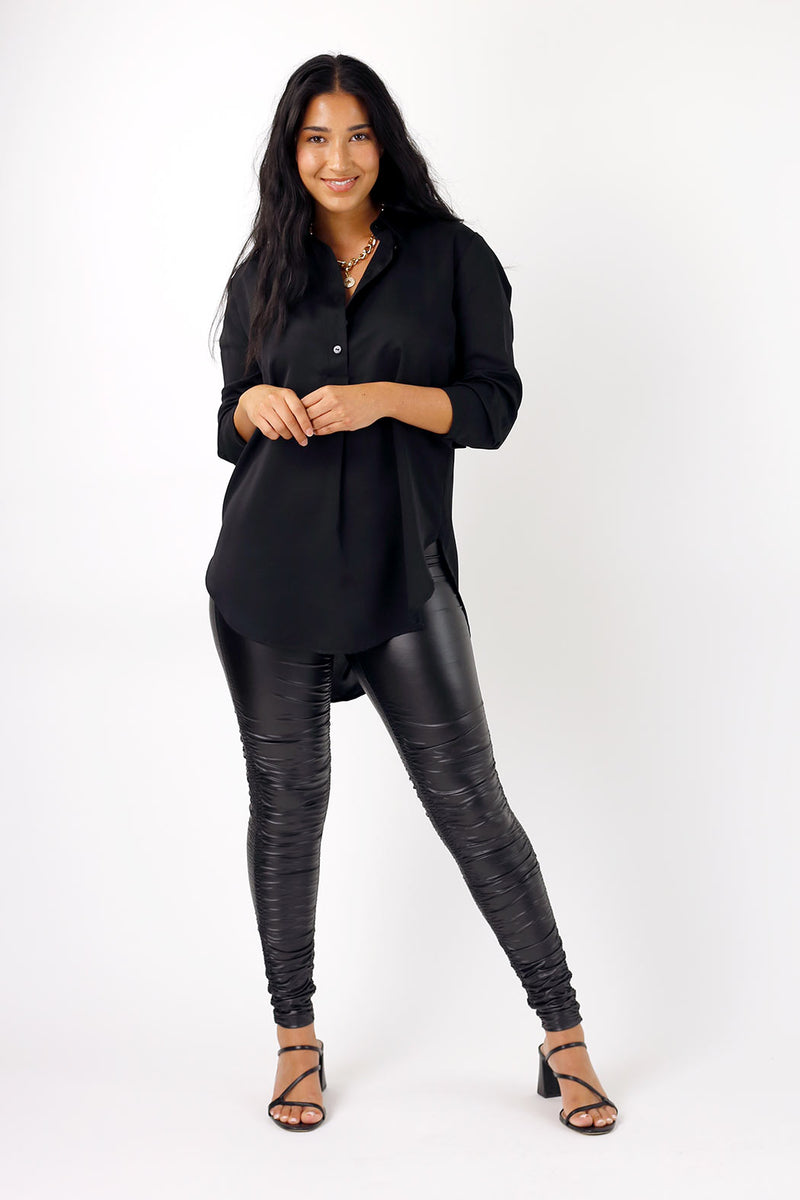 Black Seta Darling Shirt - SALE