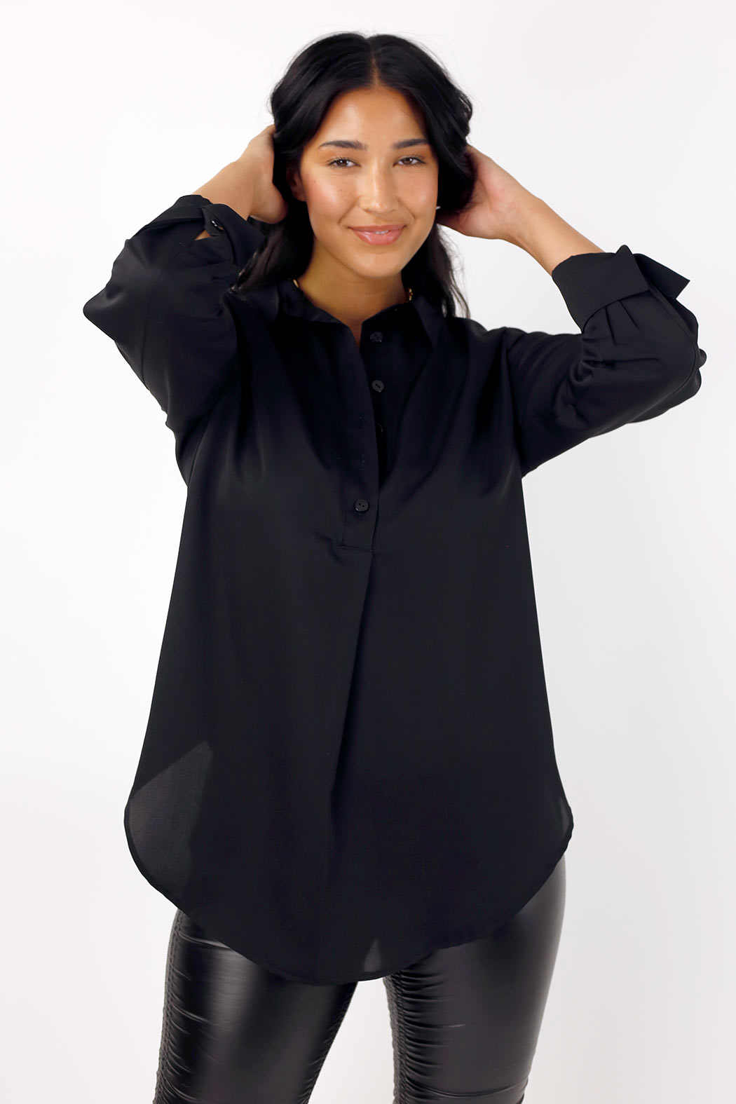 Black Seta Darling Shirt - SALE
