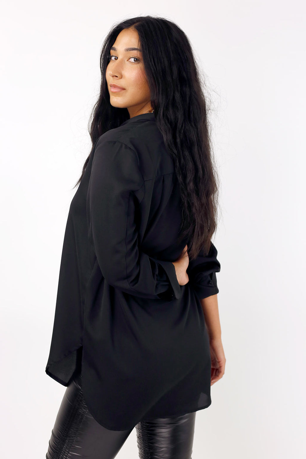 Black Seta Darling Shirt - SALE