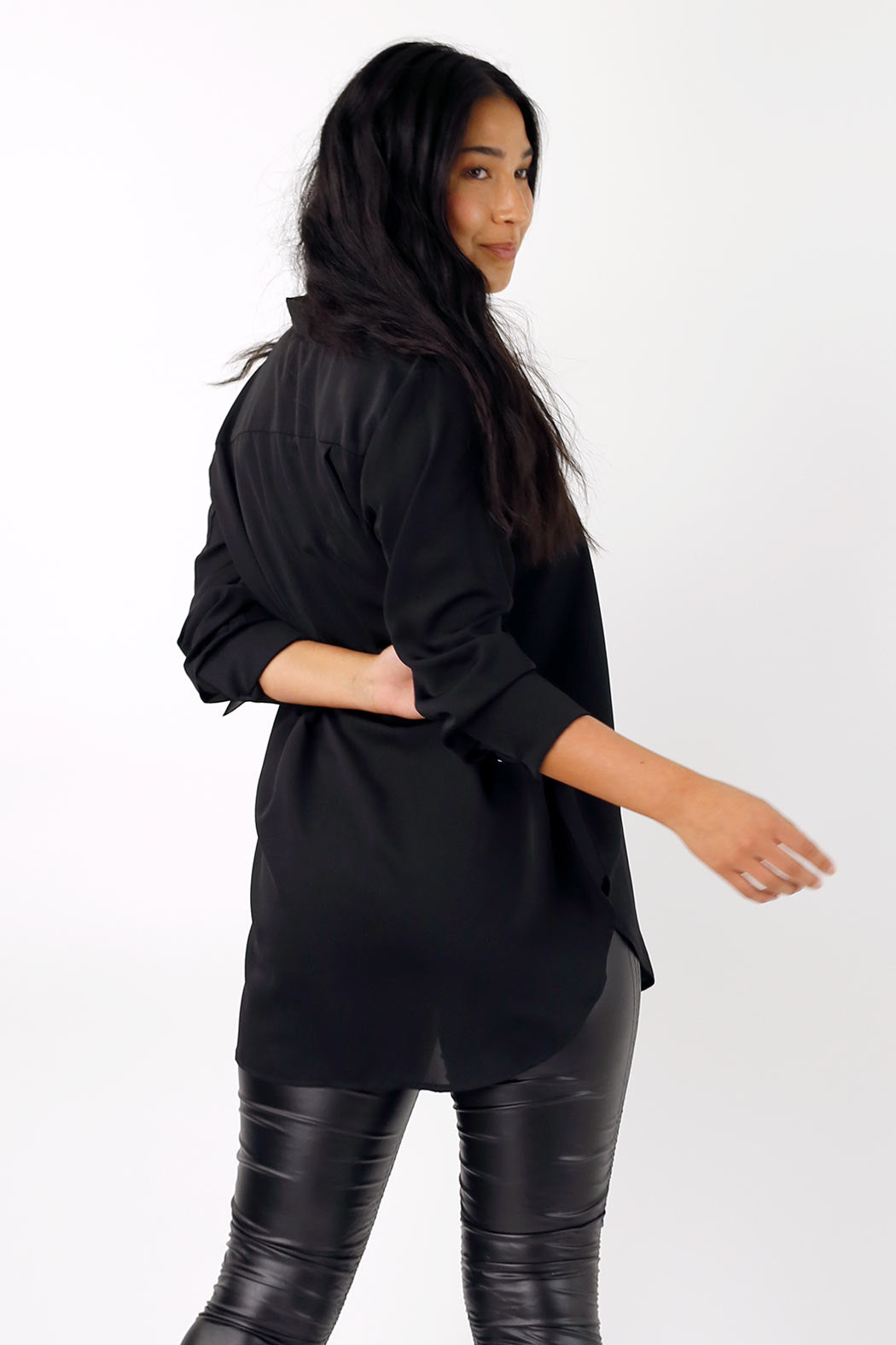 Black Seta Darling Shirt - SALE